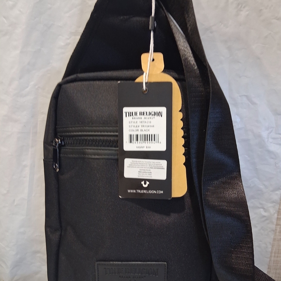 True Religion Other - TRUE RELIGION Crossbody Sling Bag "YETA 2.0" BLACK TR104144 BRAND-NEW w/tags